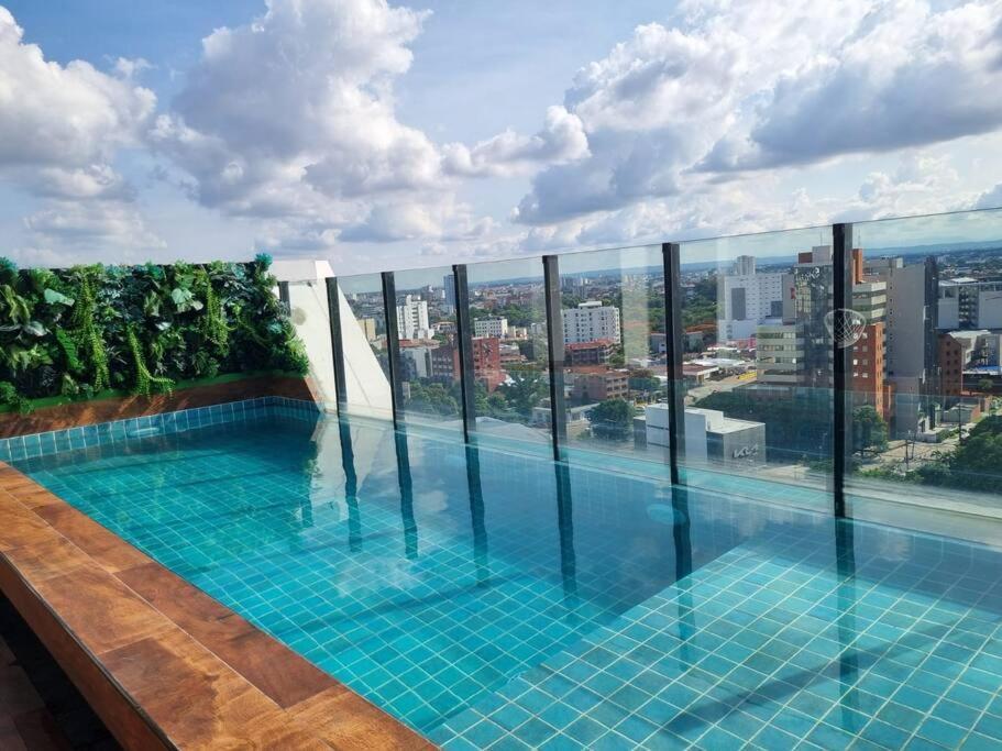 サンタ・クルス・デ・ラ・シエラDepartamento Con Vista De Lujoアパートメント エクステリア 写真